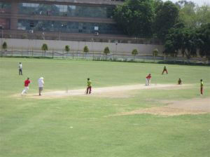 Cricket match in Australia