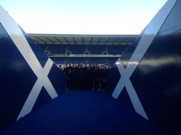 Edinburgh Rugby Tour with inspiresport