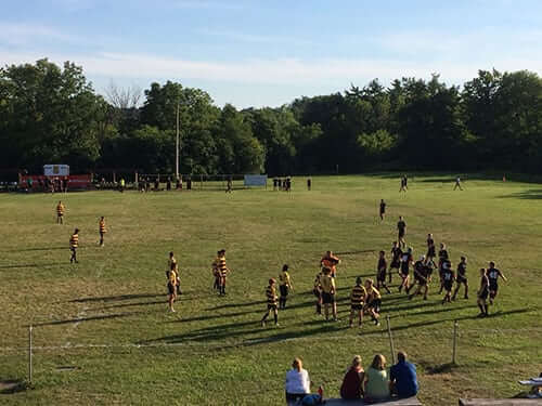 Canada tour rugby match