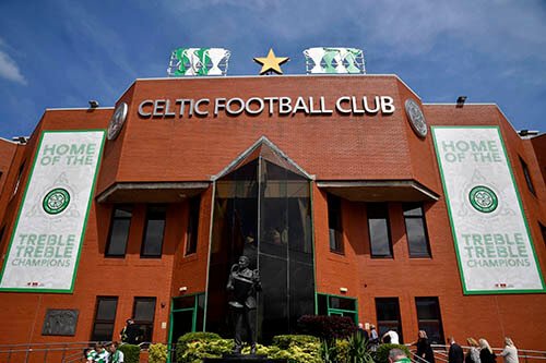 CELTIC FC CELTIC PARK - GLASGOW A general view of Celtic Park.