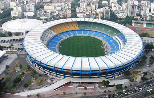 Maracana Stadium Aerial Shot