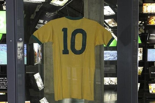 Brazil number 10 shirt