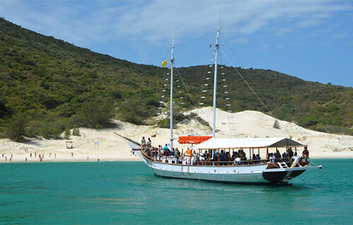 Boat tour of Arraial do Cabo