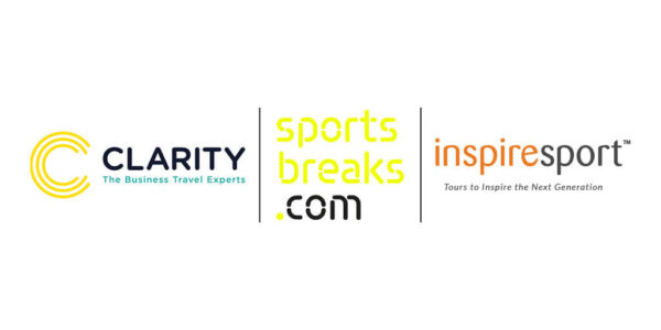 Logos of Clarity Sportsbreaks.com and inspiresport