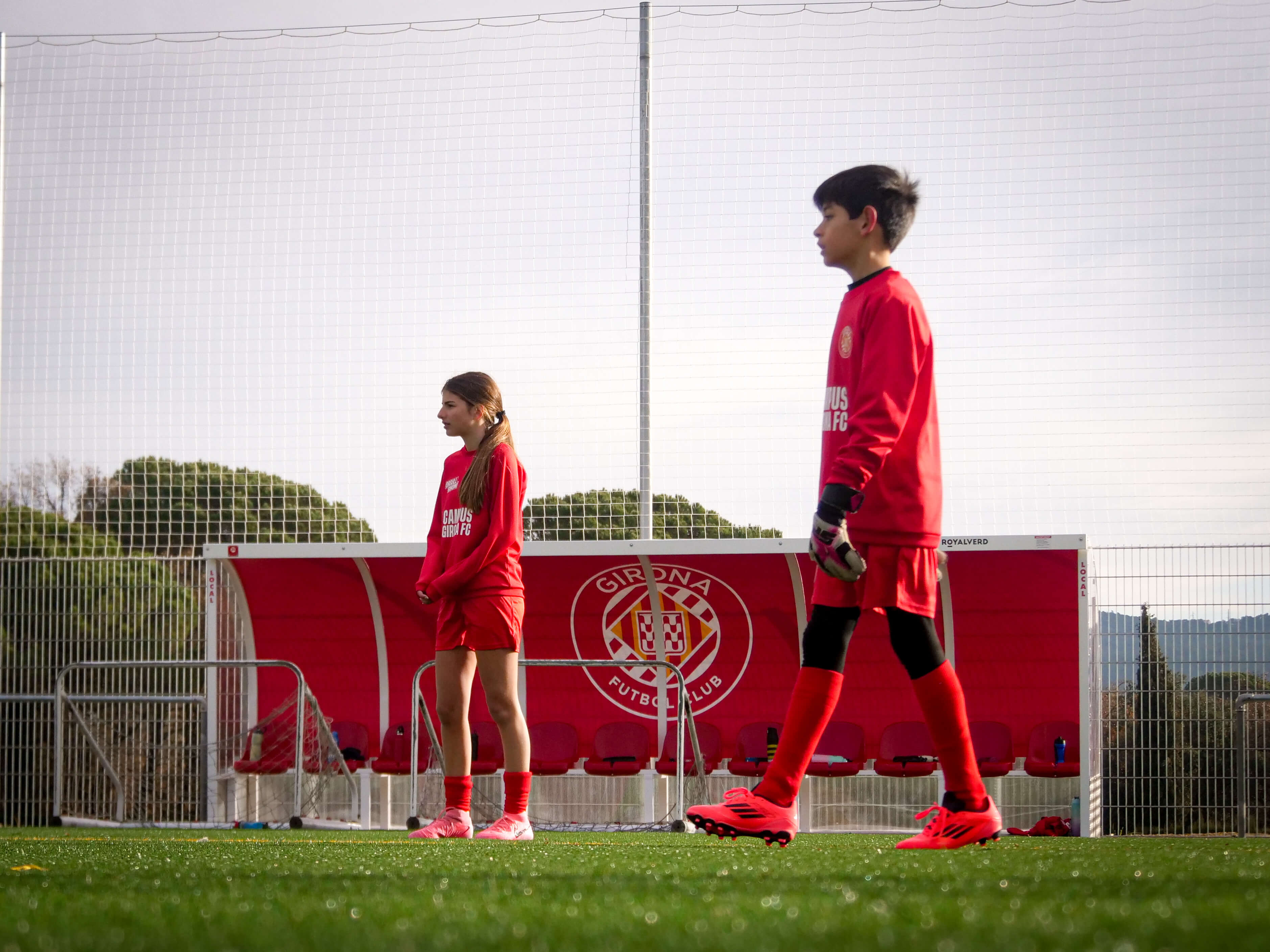 Girona FC Football Tour Training Session