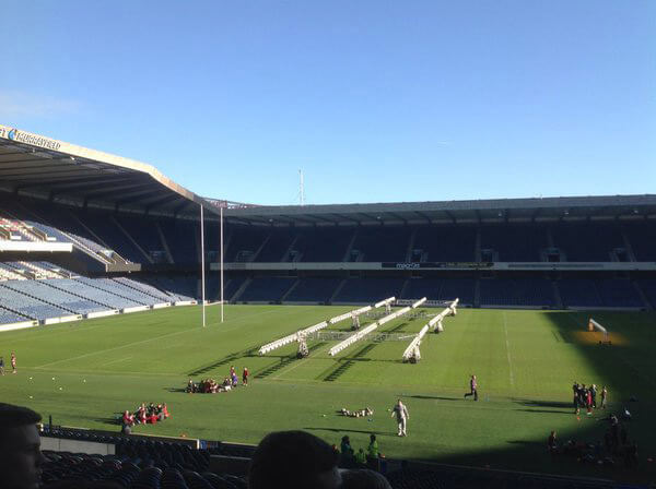 edinburgh rugby tour